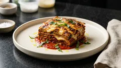 Parmisagna al forno: la lasagna di melanzane che viene a strati perfetti