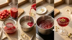 Gelu di muluni (gelo di anguria): il dolce siciliano fresco e setoso, senza forno