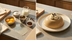 Bavarese al caffè: il dessert da frigo cremoso che puoi preparare in anticipo